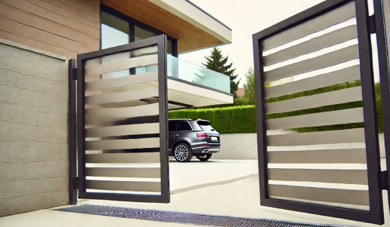 Распашные ворота для частного дома: выбор, виды и особенности