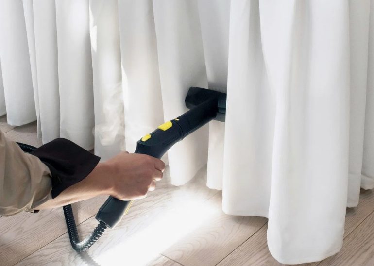 Химчистка штор из тюля, бархата и льна: бережные методы для разных тканей